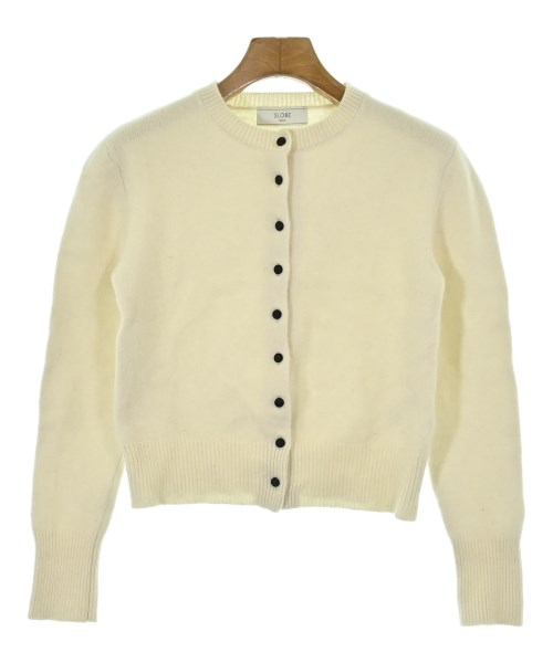 SLOBE IENA(スローブイエナ)カーディガン 白 サイズ:-(S位)/2200646465029