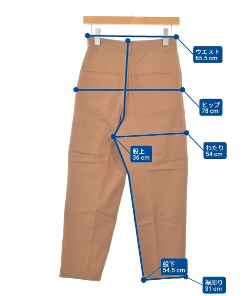 SLOBE IENA（スローブイエナ）スラックス 茶 サイズ:36(S位) レディース/2200648233145