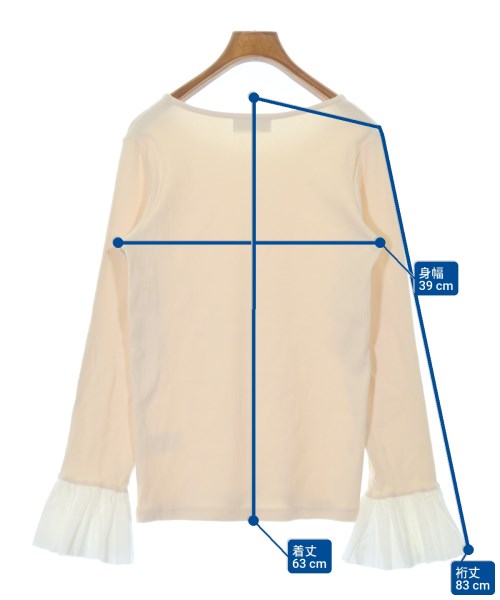 SLOBE IENA（スローブイエナ）Tシャツ・カットソー 白 サイズ:-(S位) レディース/2200652982060