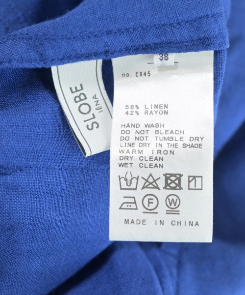 SLOBE IENA（スローブイエナ）その他 青 サイズ:38(M位) レディース/2200656899067