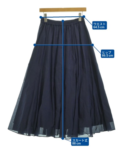 SLOBE IENA（スローブイエナ）ロング・マキシ丈スカート 紺 サイズ:-(M位) レディース/2200654912027