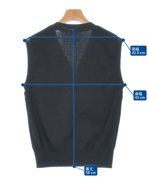 SLOBE IENA（スローブイエナ）ベスト/ノースリーブ 黒 サイズ:F レディース/2200653559025