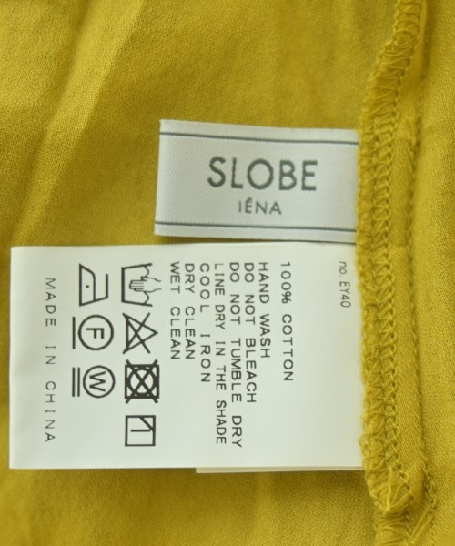 SLOBE IENA（スローブイエナ）ブラウス 黄 サイズ:F レディース/2200654579060