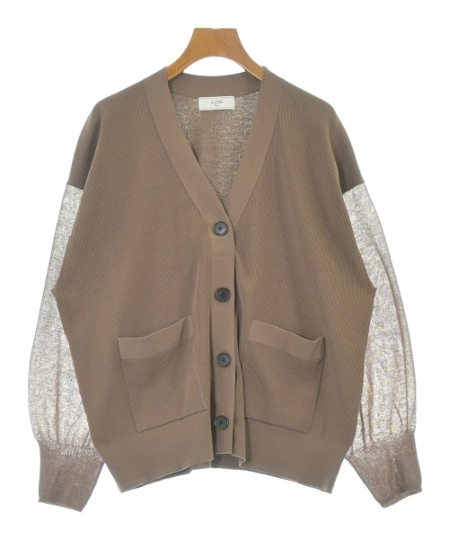SLOBE IENA(スローブイエナ)カーディガン 茶 サイズ:F/2200654956083
