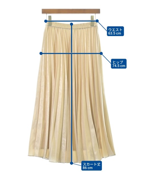 SLOBE IENA（スローブイエナ）ロング・マキシ丈スカート ベージュ サイズ:-(M位) レディース/2200654693070