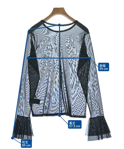 SLOBE IENA（スローブイエナ）ブラウス 黒 サイズ:F レディース/2200655736035