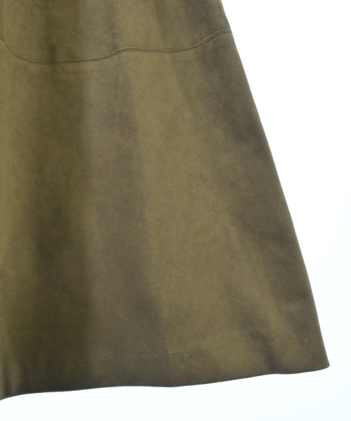 SLOBE IENA（スローブイエナ）ひざ丈スカート カーキ サイズ:38(M位) レディース/2200658697098