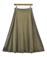 SLOBE IENA（スローブイエナ）ひざ丈スカート カーキ サイズ:38(M位) レディース/2200658697098