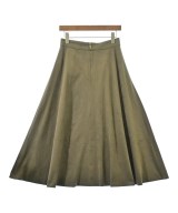 SLOBE IENA（スローブイエナ）ひざ丈スカート カーキ サイズ:38(M位) レディース/2200658697098