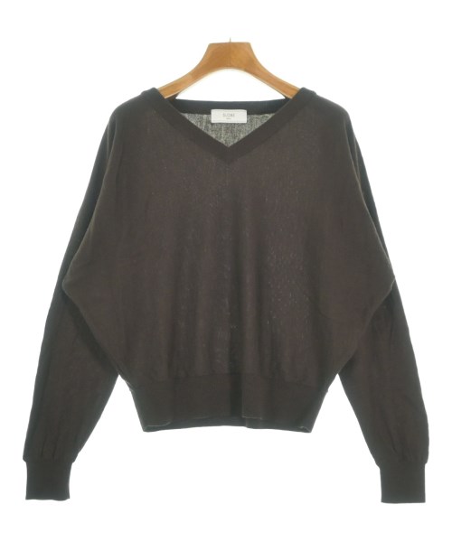 SLOBE IENA(スローブイエナ)ニット・セーター 茶 サイズ:F/2200657134037