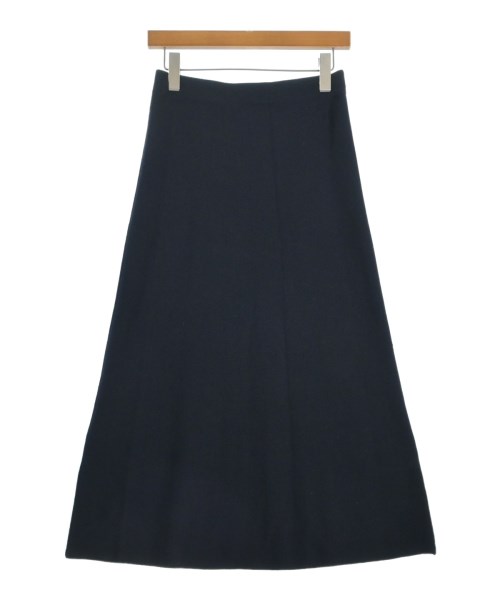 SLOBE IENA(スローブイエナ)ロング・マキシ丈スカート 紺 サイズ:36(S位)/2200659963031