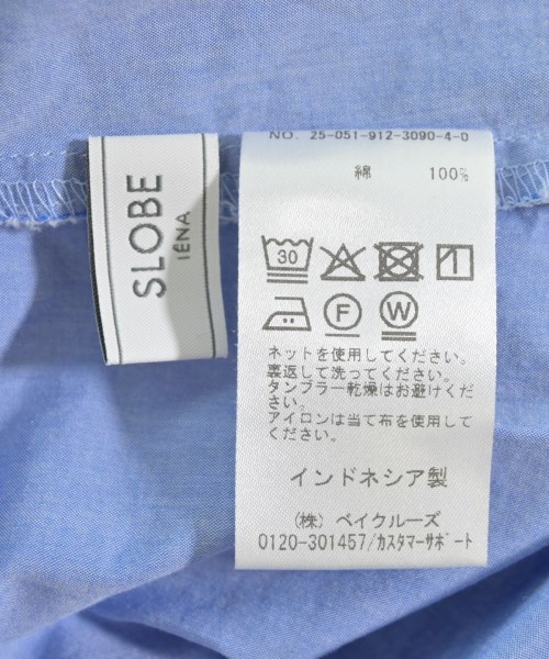 SLOBE IENA（スローブイエナ）カジュアルシャツ 青 サイズ:F レディース/2200660024059
