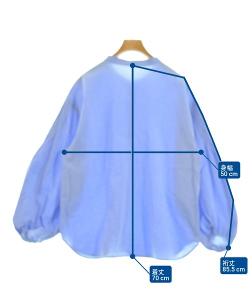 SLOBE IENA（スローブイエナ）カジュアルシャツ 青 サイズ:F レディース/2200660024059