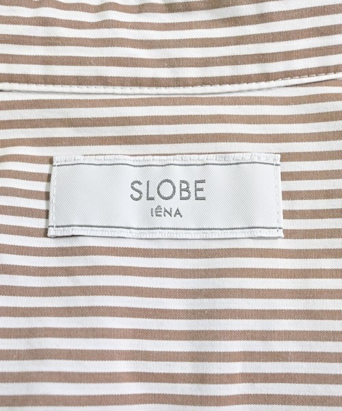 SLOBE IENA（スローブイエナ）カジュアルシャツ 茶 サイズ:F レディース/2200660024066