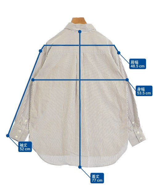 SLOBE IENA（スローブイエナ）カジュアルシャツ 茶 サイズ:F レディース/2200660024066