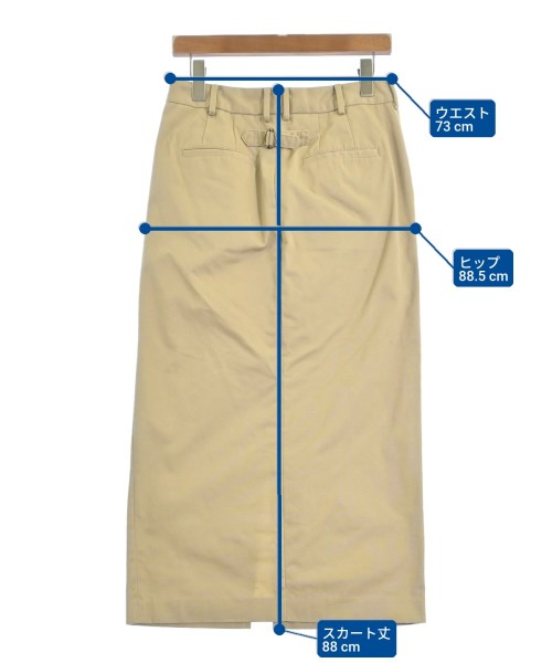 SLOBE IENA（スローブイエナ）ロング・マキシ丈スカート ベージュ サイズ:38(M位) レディース/2200658044014