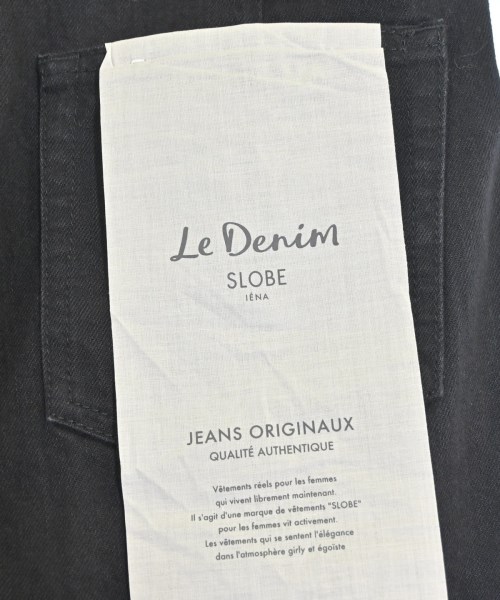 SLOBE IENA（スローブイエナ）デニムパンツ 黒 サイズ:40(M位) レディース/2200660471051