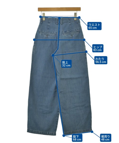 SLOBE IENA（スローブイエナ）デニムパンツ 青 サイズ:34(XS位) レディース/2200660763019