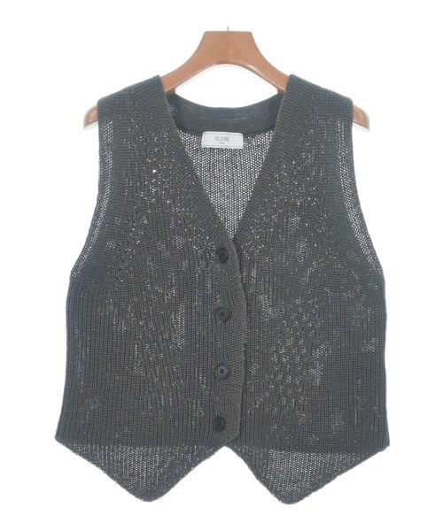 SLOBE IENA(スローブイエナ)ベスト グレー サイズ:-(M位)/2200660798059