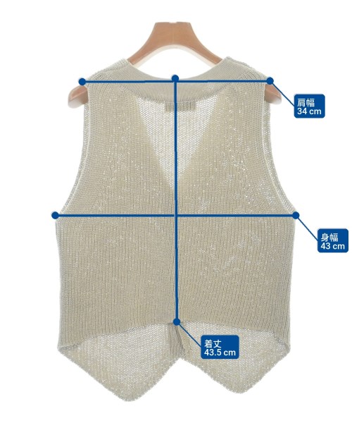 SLOBE IENA（スローブイエナ）ベスト ベージュ サイズ:-(M位) レディース/2200660798066