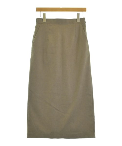 SLOBE IENA(スローブイエナ)ロング・マキシ丈スカート 茶 サイズ:40(M位)/2200656776047