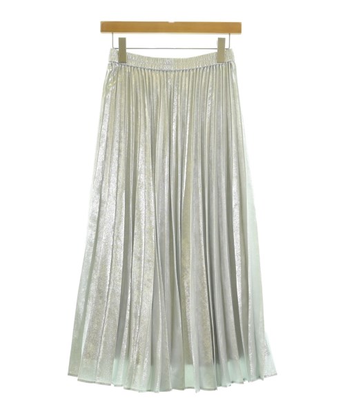 SLOBE IENA（スローブイエナ）ロング・マキシ丈スカート シルバー サイズ:-(S位) レディース/2200656776054