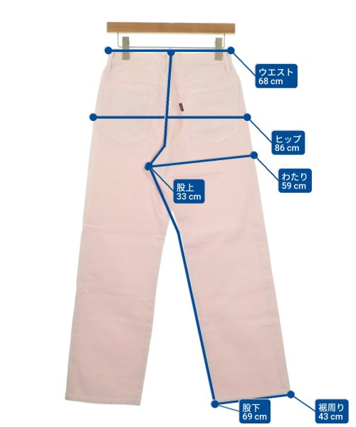 SLOBE IENA（スローブイエナ）デニムパンツ ピンク サイズ:38(M位) レディース/2200658954016