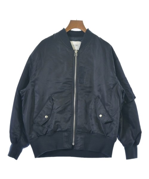 SLOBE IENA(スローブイエナ)ミリタリーブルゾン 紺 サイズ:F/2200660259017