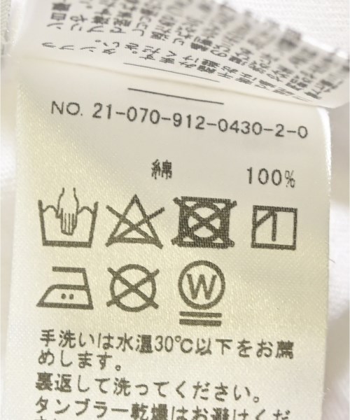 SLOBE IENA（スローブイエナ）Tシャツ・カットソー 白 サイズ:F レディース/2200709983019