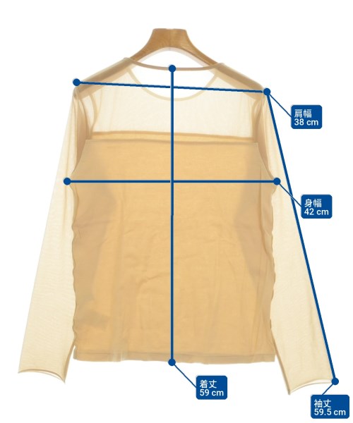 SLOBE IENA（スローブイエナ）Tシャツ・カットソー ベージュ サイズ:F レディース/2200712988087