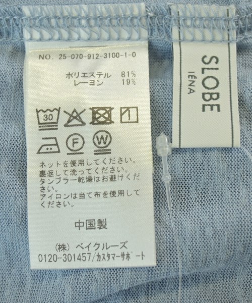 SLOBE IENA（スローブイエナ）Tシャツ・カットソー 青 サイズ:F レディース/2200709423027