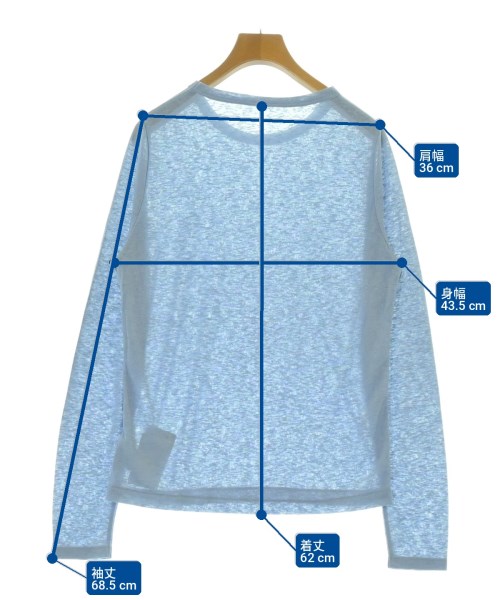 SLOBE IENA（スローブイエナ）Tシャツ・カットソー 青 サイズ:F レディース/2200709423027