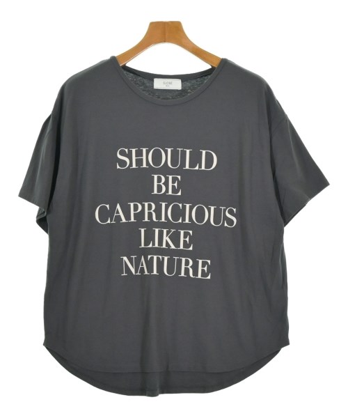 SLOBE IENA（スローブイエナ）Tシャツ・カットソー グレー サイズ:F レディース/2200709829058