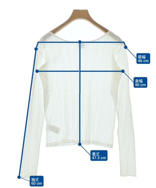 SLOBE IENA（スローブイエナ）Tシャツ・カットソー 白 サイズ:F レディース/2200715095126