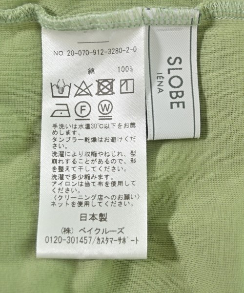 SLOBE IENA（スローブイエナ）Tシャツ・カットソー 緑 サイズ:F レディース/2200714338040