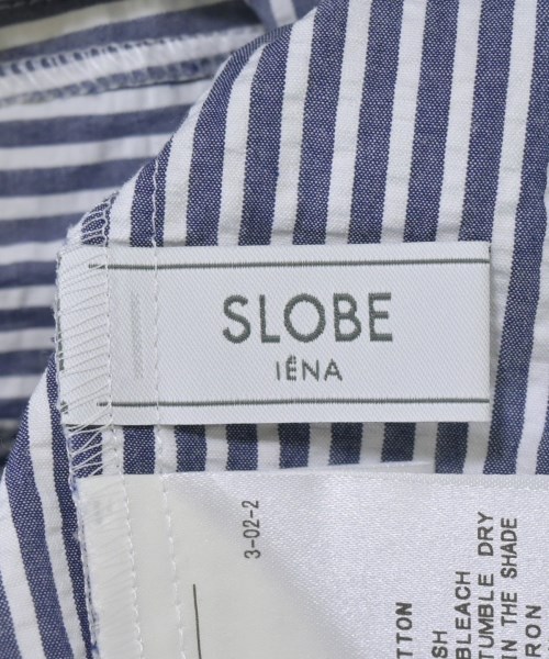 SLOBE IENA（スローブイエナ）ブラウス 紺 サイズ:F レディース/2200718010010