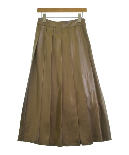 SLOBE IENA(スローブイエナ)ロング・マキシ丈スカート 茶 サイズ:-(M位)/2200631861133