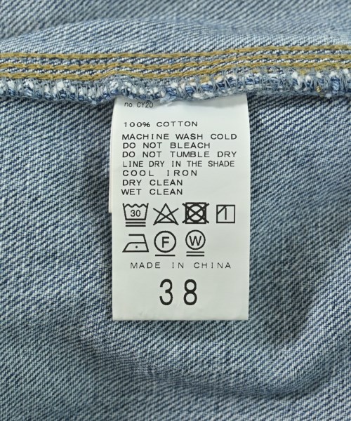 SLOBE IENA（スローブイエナ）オールインワン/サロペット 青 サイズ:38(M位) レディース/2200636591066