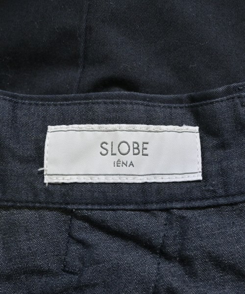 SLOBE IENA（スローブイエナ）スラックス 紺 サイズ:34(XS位) レディース/2200641634055