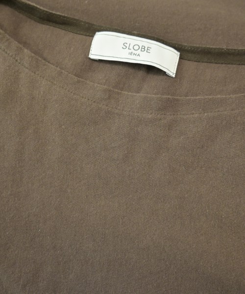 SLOBE IENA（スローブイエナ）Tシャツ・カットソー 茶 サイズ:F レディース/2200631557258