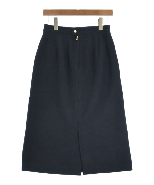 SLOBE IENA（スローブイエナ）ひざ丈スカート 紺 サイズ:38(M位) レディース/2200634408014