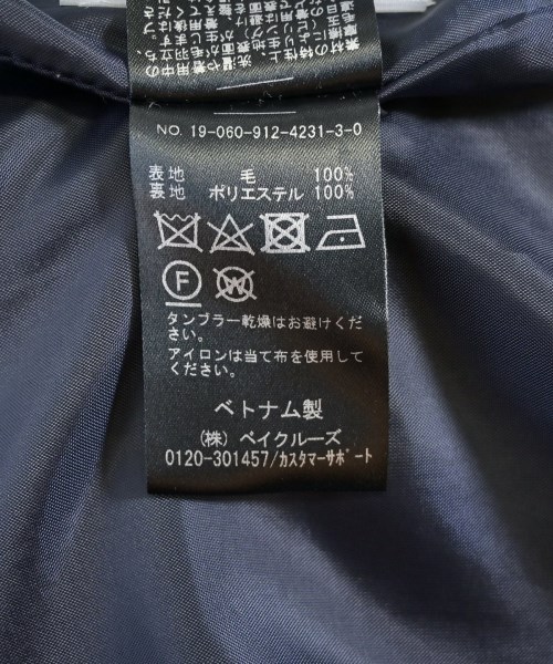 SLOBE IENA（スローブイエナ）ひざ丈スカート 紺 サイズ:38(M位) レディース/2200634408014