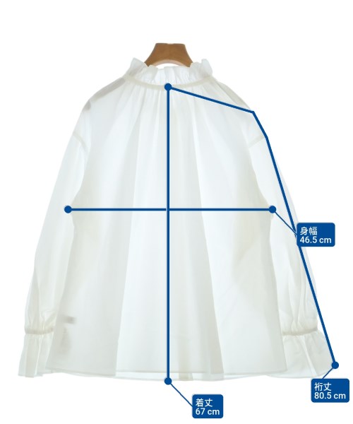 SLOBE IENA（スローブイエナ）ブラウス 白 サイズ:F レディース/2200638346015