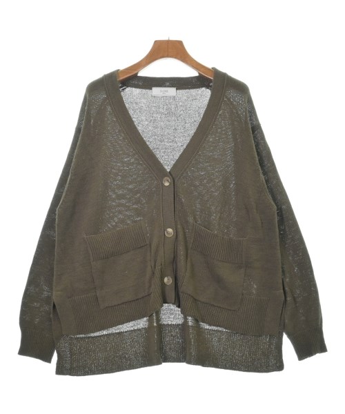 SLOBE IENA(スローブイエナ)カーディガン カーキ サイズ:F/2200646076034