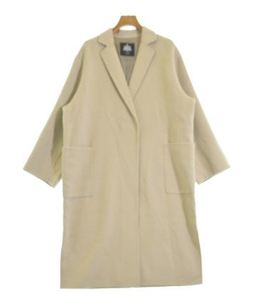 ((超美品))SLOBE IÉNA ライトベージュ！ウールのチェスターコート SLOBE IENA（スローブイエナ）チェスターコート ベージュ サイズ:38(M