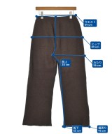 SLOBE IENA（スローブイエナ）スウェットパンツ 茶 サイズ:38(M位) レディース/2200642718013