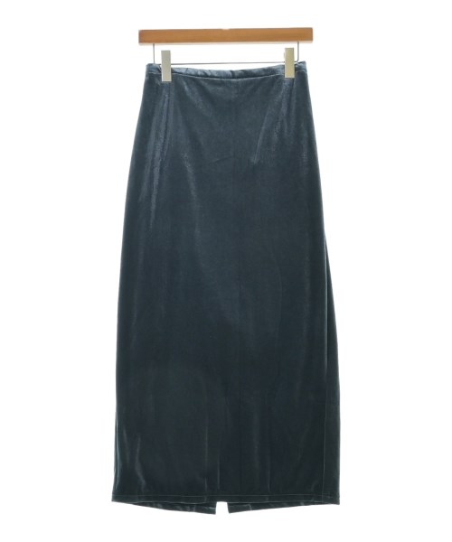 SLOBE IENA(スローブイエナ)ロング・マキシ丈スカート 青 サイズ:F/2200636270046