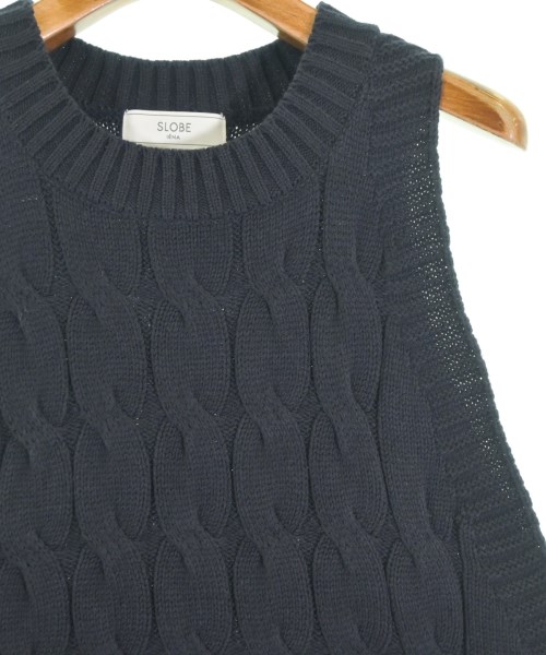 SLOBE IENA（スローブイエナ）ベスト 紺 サイズ:F レディース/2200644310109