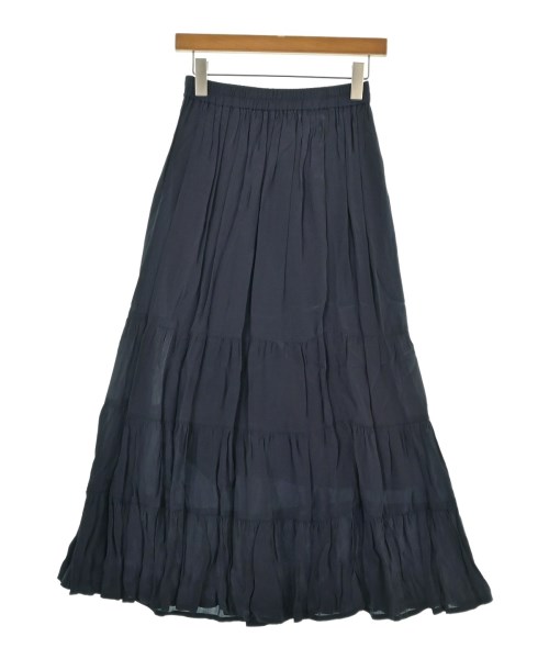 SLOBE IENA（スローブイエナ）ロング・マキシ丈スカート 紺 サイズ:36(S位) レディース/2200634732225