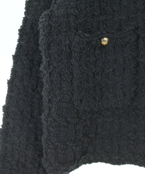 SLOBE IENA（スローブイエナ）ノーカラージャケット 黒 サイズ:-(XL位) レディース/2200636596016